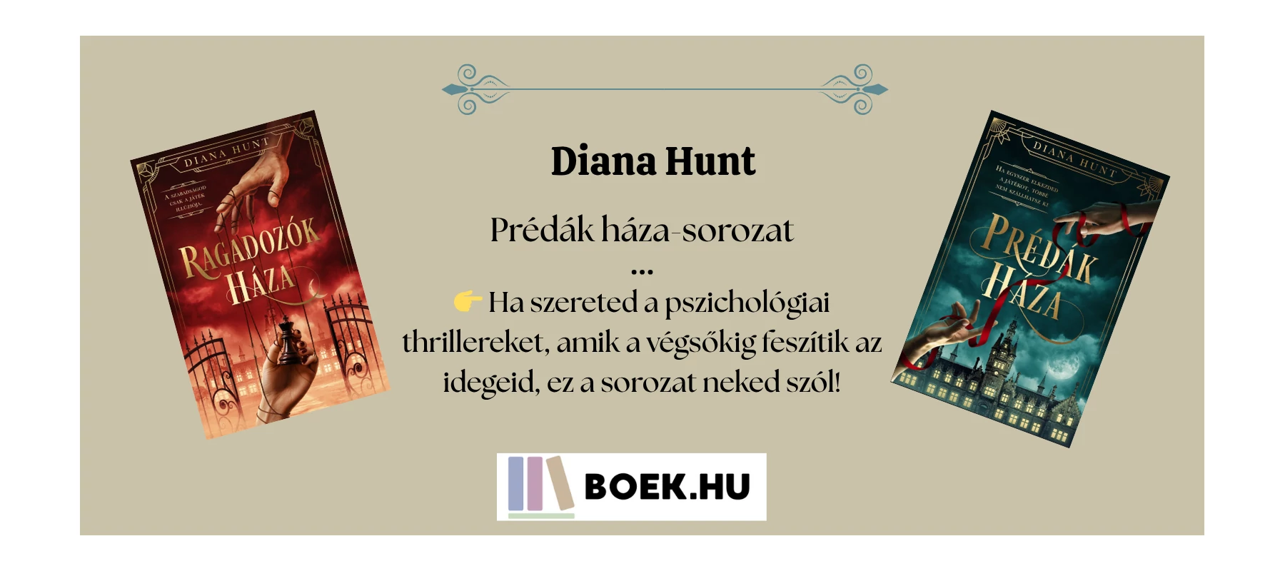 Diana Hunt könyvei