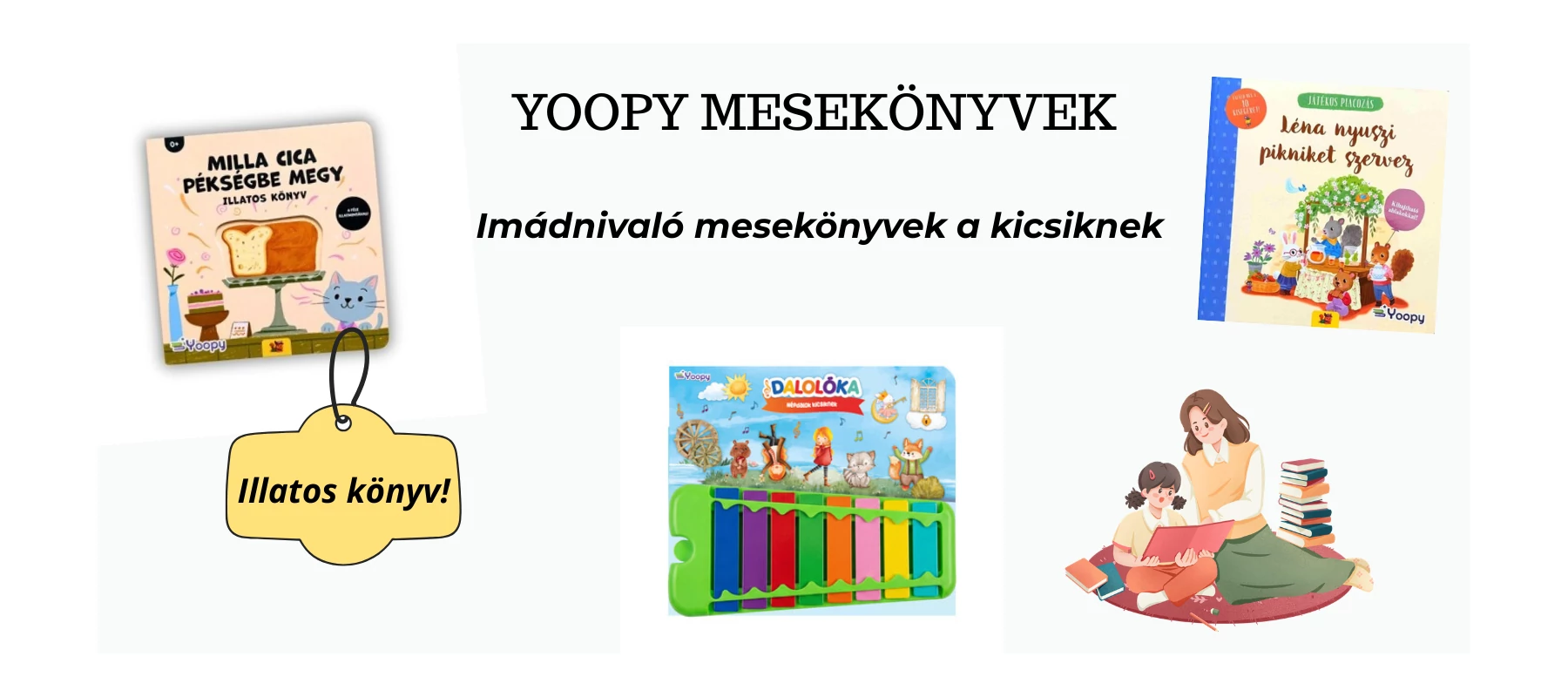 YOOPY MESEKÖNYVEK