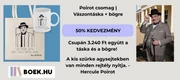 Poirot csomag | Vászontáska + bögre