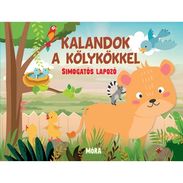 Kalandok a kölykökkel - simogatós lapozó