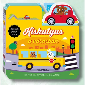 Kiskutyus a városban