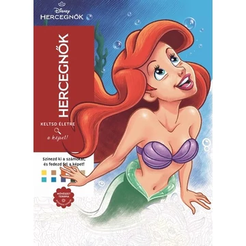 Disney - Hercegnők - Keltsd életre a képet!