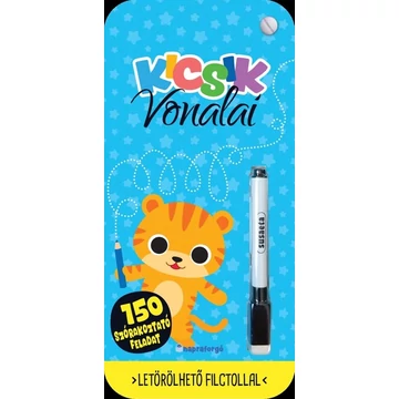Kicsik vonalai - 150 szórakoztató feladat - Letörölhető filctollal