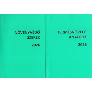 Növényvédő szerek, termésnövelő anyagok 2026 I-II.