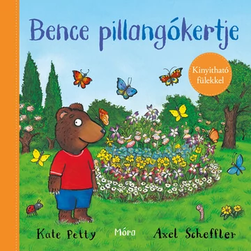 Bence pillangókertje - Kinyitható fülekkel