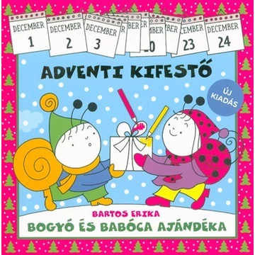 Bogyó és Babóca ajándéka - Adventi kifestő