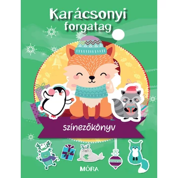 Karácsonyi forgatag - Színezőkönyv