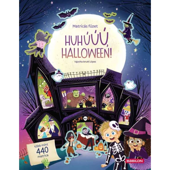 Huhúúú, Halloween! - Matricás füzet