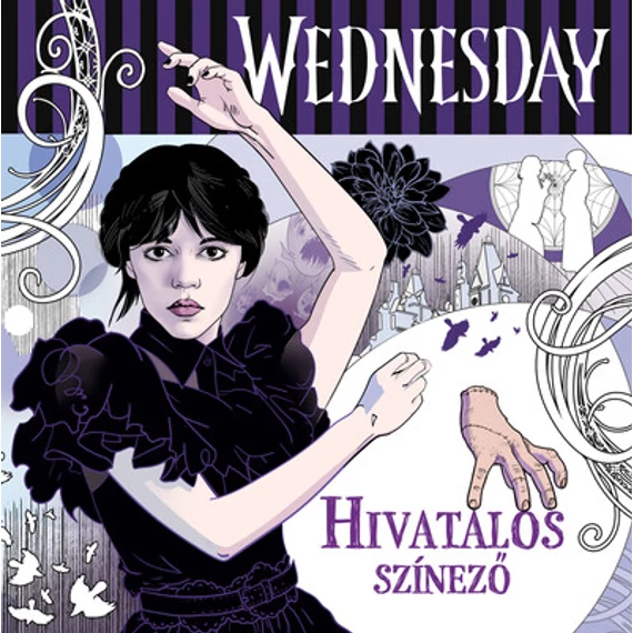 Wednesday - Hivatalos színező