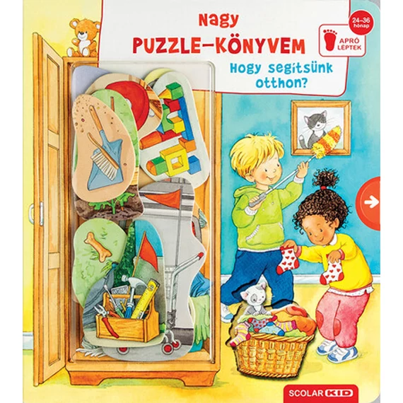 Nagy puzzle-könyvem - Hogy segítsünk otthon?