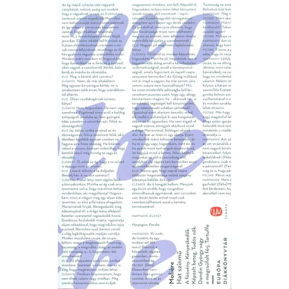 Hat színmű /Moliére