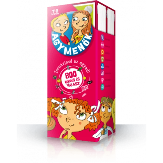 Agymenők 7-8 éveseknek /800 kérdés és válasz