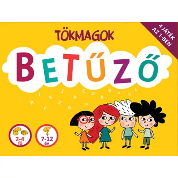 Tökmagok - Betűző /4 játék az 1-ben