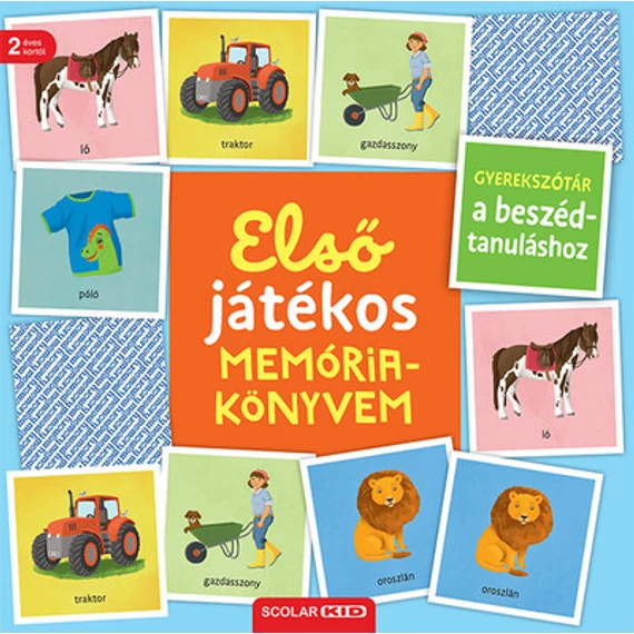 Első játékos memóriakönyvem