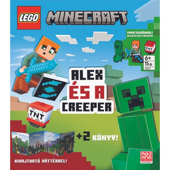 Lego Minecraft - Alex és a creeper