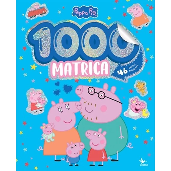 1000 matrica - Peppa malac - 46 játékos feladvány