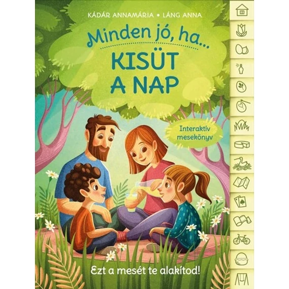 Minden jó, ha kisüt a nap - Interaktív mesekönyv
