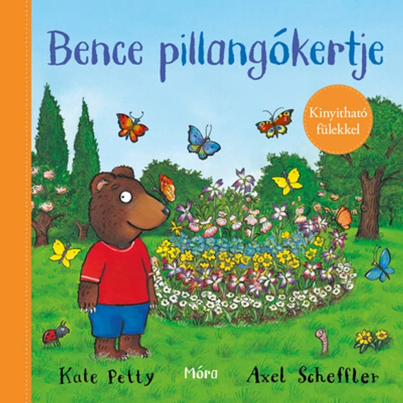 Bence pillangókertje - Kinyitható fülekkel