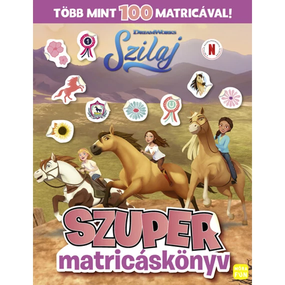 Szilaj - Szuper matricáskönyv - Több mint 100 matricával!