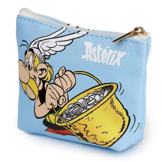 Asterix cipzáras pénztárca - Világoskék