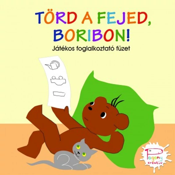 Törd a fejed, Boribon! - Játékos foglalkoztató füzet