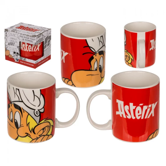 Asterix porcelán bögre 325 ml