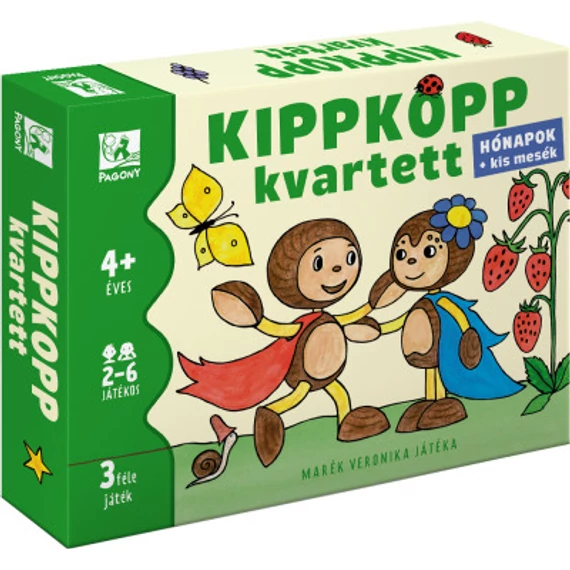 Kippkopp kvartett - Társasjáték