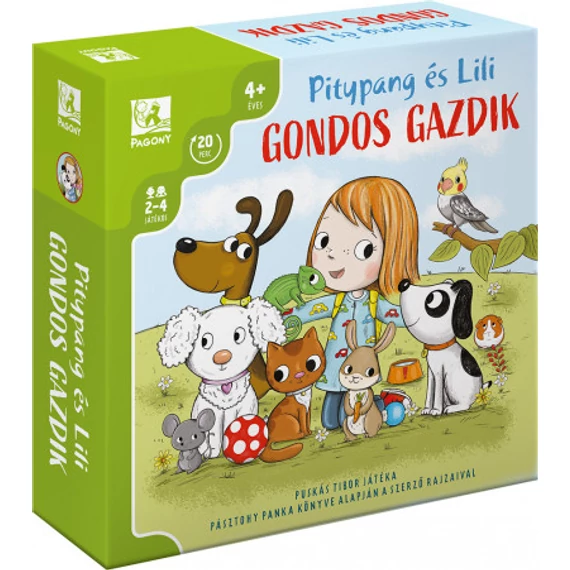 Pitypang és Lili - Gondos gazdik - Társasjáték